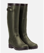 Load image into Gallery viewer, Aigle Benyl Khaki Wellingtons
