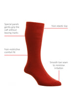 Load image into Gallery viewer, HJ Hall Cotton Softop Socks - HJ91 (size 6-11)