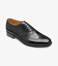 Load image into Gallery viewer, Loake Mens Shoes - 202B Black Polished Leather
