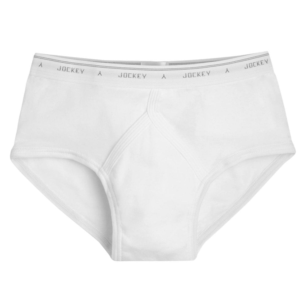 Jockey UK Classic Cotton Y-Front Brief (32-44) - 3 pack