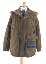 Load image into Gallery viewer, Sherwood Forest Men&#39;s Coat - Blackmere (Moss Olive/Brown)
