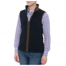 Load image into Gallery viewer, Alan Paine Aylsham Ladies Fleece Waistcoat (Navy)
